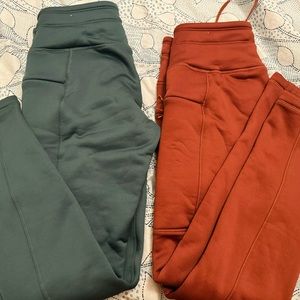2 old navy work out fleece pants